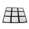 FedEx! Sublimation weiße leere Decke 9 15 Panels Soogan zum Sublimieren von quadratischen Teppichdecken Theramal Transferdruck