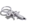 100PCS New Hot Water Spray Gun Quality Business Zinc Alloy Keychain Fashion Handbags Accessories Gift