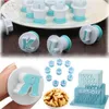 Cake Molds DIY Case Letters Cookies Baking Moulds Kitchen Biscuits Ice Decoration Cutter Tool Cooking New Arrival 10 6gy G2