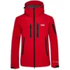 2020 Nouveau Les Hommes Vestes Hoodies Mode Casual Chaud Coupe-Vent Ski Face Manteaux Extérieur Denali Polaire Vestes Costumes S-XXL 01837 rouge