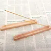 Incense Sticks Holder Bamboo Natural Plain Wood Incense Stick Ash Catcher Burner Holder Wooden Incense Sticks Holder Home Decoration