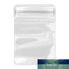 100pcs Plastic Packing Bags Clear Zip Lock Bags 2"x1.5" Transparent Jewelry Resealable Thicken Storage Bag