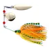 16.3g Spinners Hard Baits 50 sztuk Wędkarstwo Buzz Buzz Bait Fishing Lure Fishing Bait Spoons Gumowa Jig SB001 Spinner Lure Hard Bait 227 H1