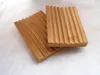 Natural Bamboo Soap Dish Soap Tray Holder Storage Soap Rack Plate Box Container för badduschplatta Badrum 253 J21164947