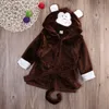 Cappotto appena carino Animale neonato Bambino Bambini Neonata Ragazzo Asciugamano da bagno con cappuccio Avvolgere Accappatoio Coperta da bagno