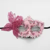 Halloween Party Masks Side Butterfly Half Face Princess Venedig Masquerad Dans Sexig Ögonmask