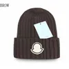 2020 block Embroidery Beanie/Skull Caps knitted cashmere thick warm couple lovers parent-child hats tide street hip-hop wool cap Adult