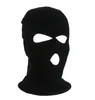 Fluorescent Threehole Cap designer Party Masks Knitted Headgear Winter Skimask Keep Windproof Full Face Cover Warm Tactical Hat4215671