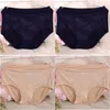 CP114 Taglie forti Intimo donna 4 pezzi Mutandine modali senza cuciture Vita alta Lingerie da donna Mutande comode 201112