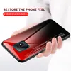 Cas de téléphone pour Xiaomi Redmi 10x Pro 5G 4G Coque en verre trempé Xiomi Redmi Note 9 9S PRO Max Boîtier arrière avec bords doux