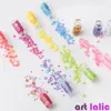 48 Bottles Nail Art Rhinestones Beads Sequins Glitter Tips Decoration Tool Gel Nail Stickers Mixed Design Case Set1167932