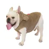 Fashion Pet Dog Clothes Velvet Vests Accessories Autumn And Winter Overcoat Supplies Bear Outer Wear Hat 14hp P2