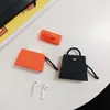 Sac 3D silicone Airpods pro étui pour air pod 3 génération 2021 conception de boîtier avec épaule poignet perle chaîne étuis pour Apple Airpod 1/2 Protection écouteurs couvre