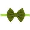 Baby Bow Headbands Girls Elastic Headband Children Kids Hair Accessories Bowknot Headdress big size Bows KHA699