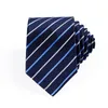 Cravates Sitonjwly 6 cm Skinny Cravate De Mariage Pour Hommes D'affaires Polyester Rayé Cravates Corbatas Chemise Accessoires Personnalisé LOGO1