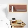 Lâmpada de parede USB do Topoch com o telefone sem fio Charger Shelf Integral 7W LED Backlight e 3W Reading Light Independent Switching