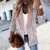 Vintage Sıradan Ekose Blazer Kadın Moda Çift Kelime Beyaz Ofis Bayan Ceket Ceket Çentikli Yakalı Uzun Kollu Takım Kadın 2020 LJ201021