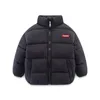 Kinderen Down Parkas 1-8 jaar oude winterjassen solide bovenkleding voor meisjes jongens rits mandarijn kraag casual baby kinderkleding LJ201017