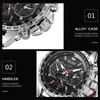 Wristwatches Luxury Business Big Large Face Quartz Men Watch 3ATM Waterproof Sports Luminous Male Wristwatch242x