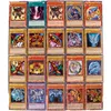 Yugioh Japanese Anime 100 olika engelska kort Pterodactyl Dragon Giant Soldier Sky Dragon Flash Card Children's Toy Gift G220311