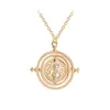 24 Pcs Lot Selling 3 5 cm Diameter Time Turner Necklace Movie Jewelry Rotating Hourglass Pendant Bulk Whole 2201213389