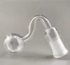 10mm 14mm 18mm manlig kvinnlig klar tjock pyrex glasoljebrännare vattenrör för oljeriggar glas bongs tjocka stora skålar för rökning