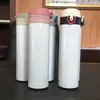 Сублимационные изолированные 17 унции бутылки воды белые пустые DIY Photo Print Thermos 500ML из нержавеющей стали Thermos Thermos морской корабль