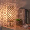 2020 Hot Style Crystal Bordslampa Golden Crystal Desk Lamps Enkelt vardagsrum Sovrum Sängsidan Nattljus
