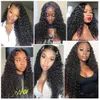 Water Wave Lace Front Human Hair Wigs For Black Women 30 34 Inch HD Wet And Wavy Loose Deep Wave Frontal Wig