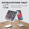 Vente Support de support de téléphone de bureau pliant pour iPhone iPad universel Portable pliable étendre support de Table de tablette de bureau en métal