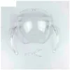 SäkerhetsfaShield med glasögon Ram Transparent Full Face Cover Protective Mask Face Shield Clear Designer Masks Sea Shipping RRA3799