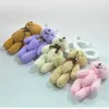 12pcs 8cm kawaii 작은 곰 플러시 소프트 장난감 진주 벨벳 인형 선물 미니 테디 베어