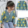 Cartoon Sweaters Baby Knit Cardigan Sweater Kids Long Sleeve Autumn Children Clothes 201201