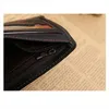 Offre spéciale portefeuille concis en cuir Pu sac à main hommes pince à billets carte organisateur sac d'argent Carteira Masculina hommes portefeuilles noir Photo Bit