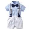 zomer pasgeboren baby romper jongen kleding