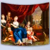 European royal oil painting tapestry home decorative tapestries wall hanging carpet comfortable sofa cover picnic mat T200601