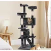 60 Cat Tree Tower Furniture Condo Rescing Po Pet Kitt Qylkeu BDESports306W