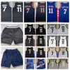 Mens Kyrie 11 Irving Kevin 7 Durant Basketball Jerseys City 75th Vintage Blue Black White Bklyn Stitched Shirts S-XXL