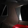Couverture d'autocollants de voiture de rayure de garniture de vitres arrière de Fiber de carbone d'accessoires extérieurs de voiture pour Mercedes GLA (2015-2018) style de voiture