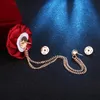 Épingles, broches Tailor Smith Marié Mariage Tissu Art Fait à la main Rose Fleur Épinglette Badge Gland Chaîne Accessoires de costume pour hommes