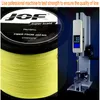 JOF 300M 500M 1000M PE Angelschnur 8 Stränge Geflochtene Angelschnur 18-96LB Multifilament Angelschnur Glatt 220108