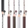 Gratis frakt Epacket Ny ankomst Flamingos Leopard Ny professionell smink Eyebrow Pencil Brush! Svart/brun/grå