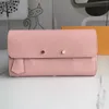 2022 High Quality Women purse wholesale Top Starlight designer Fashion All-match ladies single zipper Classic with box purses leather wallets Womens wallet #86688