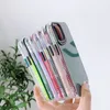 Mirror anti-drop candy color phone case for iphone 11 12 mini Pro Max XR XS 8 7 Plus Samsung S20 Note20 A11 A21S A31