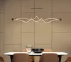 Post moderne Art Nordic Long Table Lustre Créative Personnalité Restaurant Chandelier Bar Table Lampe Livraison Gratuite