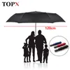 Hohe Qualität Marke Große Falten Regenschirm Männer Regen Frau Doppel Golf Business Geschenk Regenschirm Automatische Winddichte Regenschirme 201112