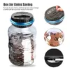 2,5 L BOIRE COIN CONTERNET COMPRENT COMPRENT PIGGY POUR KID ELECTRONIQUE DIGITAL LCD MARCH SAVING STOCKAGE COMPING USD EURO GBP Money 201125