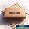 13.3*6.8*1.8cm Brown Carton Kraft Paper Box Gift Wedding Candy Boxes Packaging for Soap Phone Case Packaging