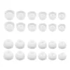 Auricolari in silicone Auricolari In-Ear Custodia protettiva Tappo di ricambio Auricolari Bud Tips S / M / L 4,5 mm 24 pezzi / lotto