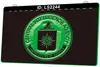 LS2244 Central Intelligence Agency United States Of America Light Sign 3D Engraving LED Wholesale Retail